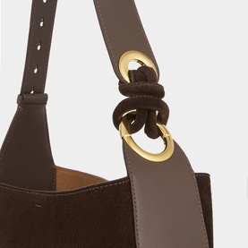 Ringo Suede Shoulder Bag