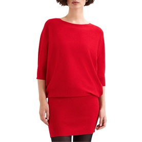 Becca Batwing Knitted Mini Dress
