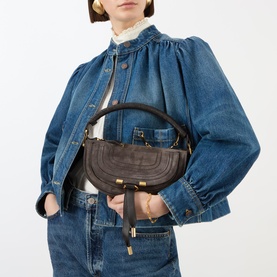 Marcie Suede Crossbody Bag