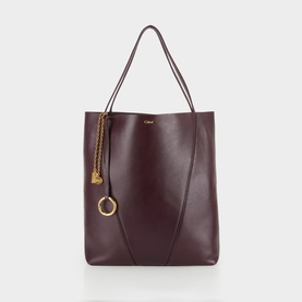 Spin Leather Tote Bag