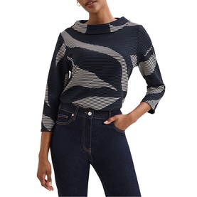 Rena Swirl Ripple Top