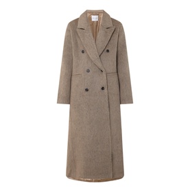 Sajilla Brushed Double Breasted Coat