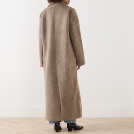 Sajilla Brushed Double Breasted Coat