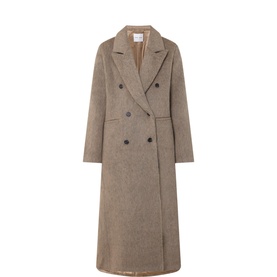 Sajilla Brushed Double Breasted Coat