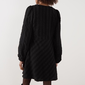 Salahai Textured Mini Dress