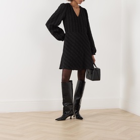 Salahai Textured Mini Dress