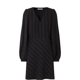 Salahai Textured Mini Dress
