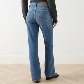 Salella Mid-Rise Flared Jeans