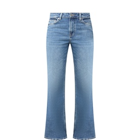 Salella Mid-Rise Flared Jeans