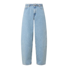 Harper High Rise Barrell Leg Belted Jeans