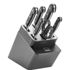 Pro Seven-Piece Self-Sharpening Knife Block Set