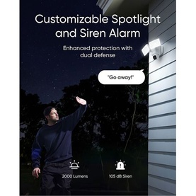 Security Floodlight Camera E30