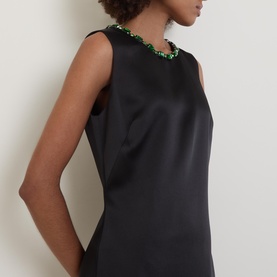Audria Diamant&eacute; Mini Shift Dress