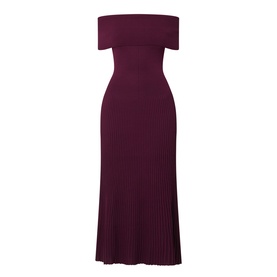 Harro Off-The-Shoulder Knitted Dress