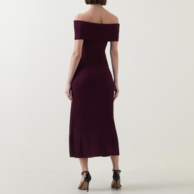 Harro Off-The-Shoulder Knitted Dress