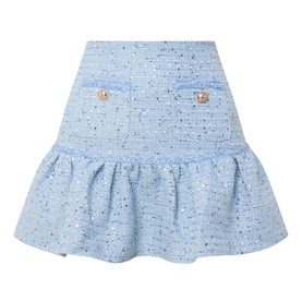 Elina Boucl&eacute; Mini Skirt