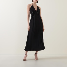 Rosella Sequin Slip Dress