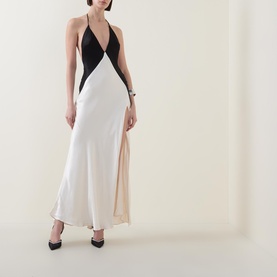 Yve Contrast Slip Dress