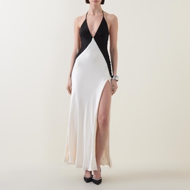 Yve Contrast Slip Dress