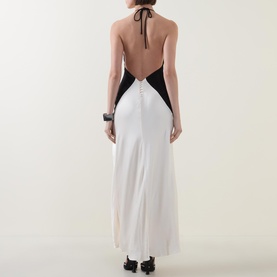 Yve Contrast Slip Dress