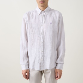 Liam Logo Striped Shirt