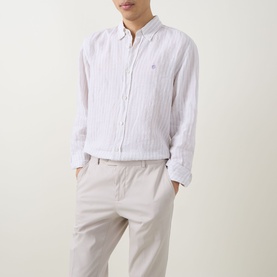 Liam Logo Striped Shirt