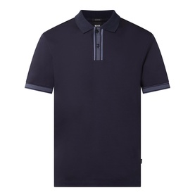 Parlay Contrast Collar Polo Shirt