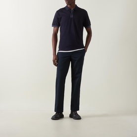 Parlay Contrast Collar Polo Shirt