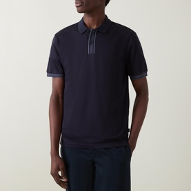 Parlay Contrast Collar Polo Shirt