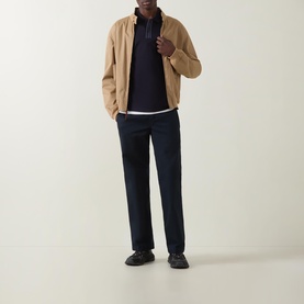 Parlay Contrast Collar Polo Shirt