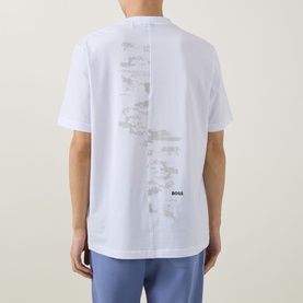 Globe Back Graphic Logo T-Shirt