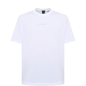 Globe Back Graphic Logo T-Shirt