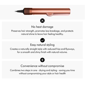 Airstrait Dryer and Straightener Amber Silk