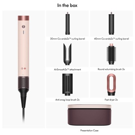 Airwrap Coanda 2X Multistyler and Dryer Straight and Wavy Pink