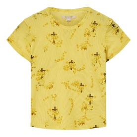 Ellie Floral Mesh T-Shirt
