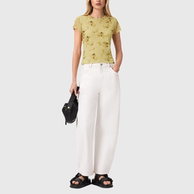 Ellie Floral Mesh T-Shirt