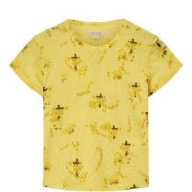Ellie Floral Mesh T-Shirt