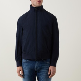 Waterproof Logo Bomber  Jacket