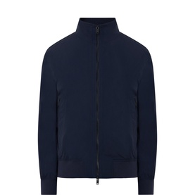 Waterproof Logo Bomber  Jacket