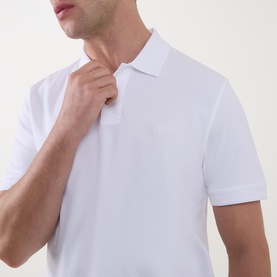 PeInterlock Logo Polo Shirt