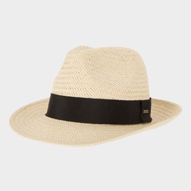 Frederyc Straw Fedora Hat