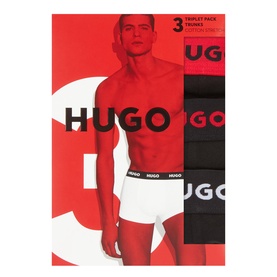 Three-pack Coloured Waistband Boxers