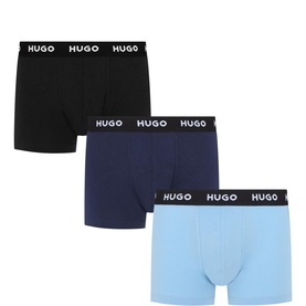 Three-Pack Mixed Logo Briefs