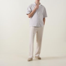 Espino Seersucker Stripe Shirt