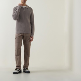 Saffowl Logo Polo Sweater