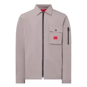 Emmond Logo Zip Overshirt