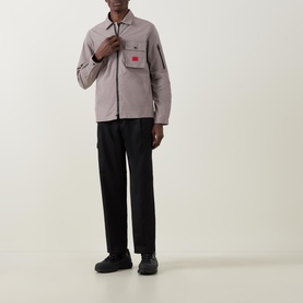 Emmond Logo Zip Overshirt