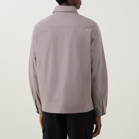 Emmond Logo Zip Overshirt