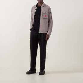 Emmond Logo Zip Overshirt