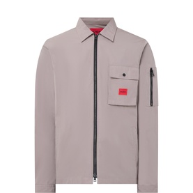 Emmond Logo Zip Overshirt